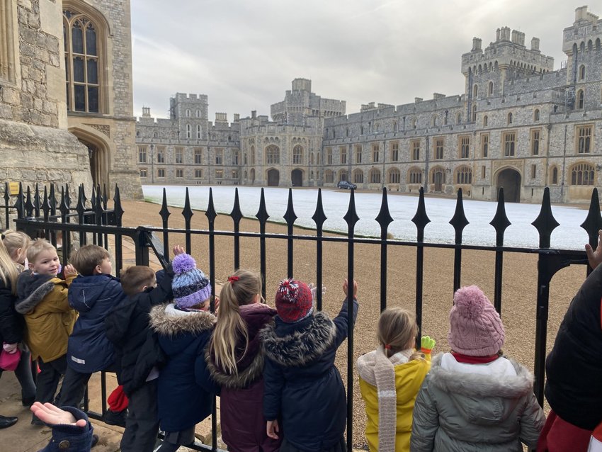 Image of Year 1 visit to Windsor Castle 